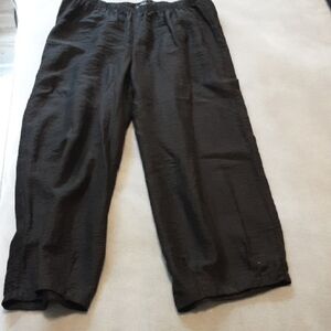 Women's Darted Cathedral Parachute Black Pants from Cut Loose